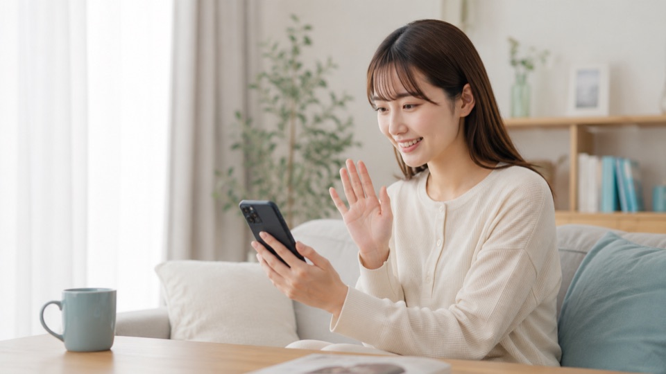 オンライン診療を利用するイメージ